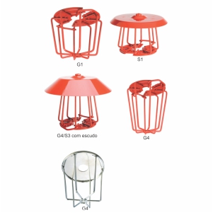 Modelo G1/S1 & G4/S3 Grades com Escudos