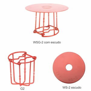 Modelo G2/WS-2/WSG-2 Sprinkler com Escudo