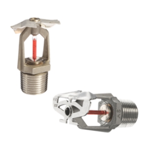 Modelo TY-B & TY-FRB (Materiais Alternativos de Fabricação) – Sprinklers Verticais, Horizontais e Sidewall Horizontais com Recesso